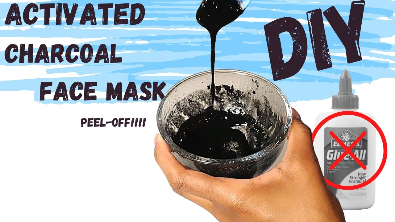DIY Charcoal Peel Off Mask Without Glue
 GET OUT OF MY FACE Make DIY Activated Charcoal Peel