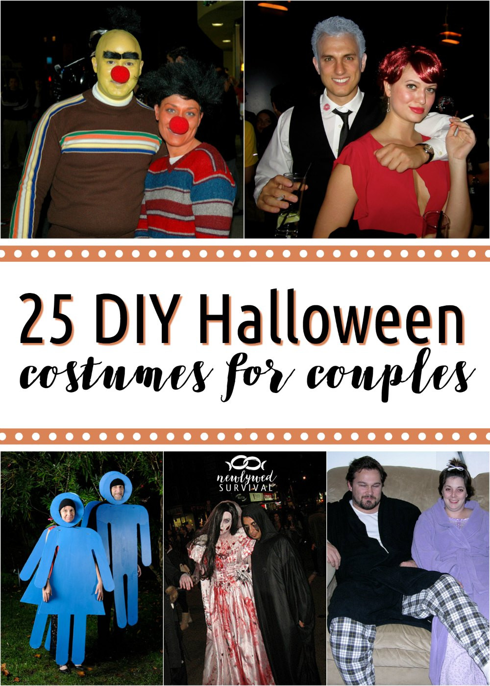 DIY Couple Costumes
 25 DIY Costumes for Couples Newlywed Survival