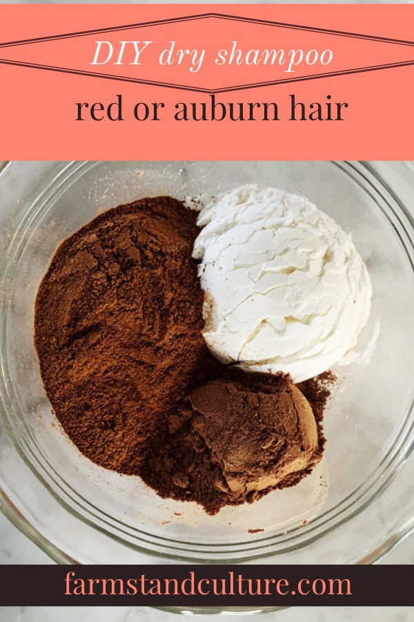 DIY Dry Shampoo For Red Hair
 DIY dry shampoo for red hair — farmstand culture