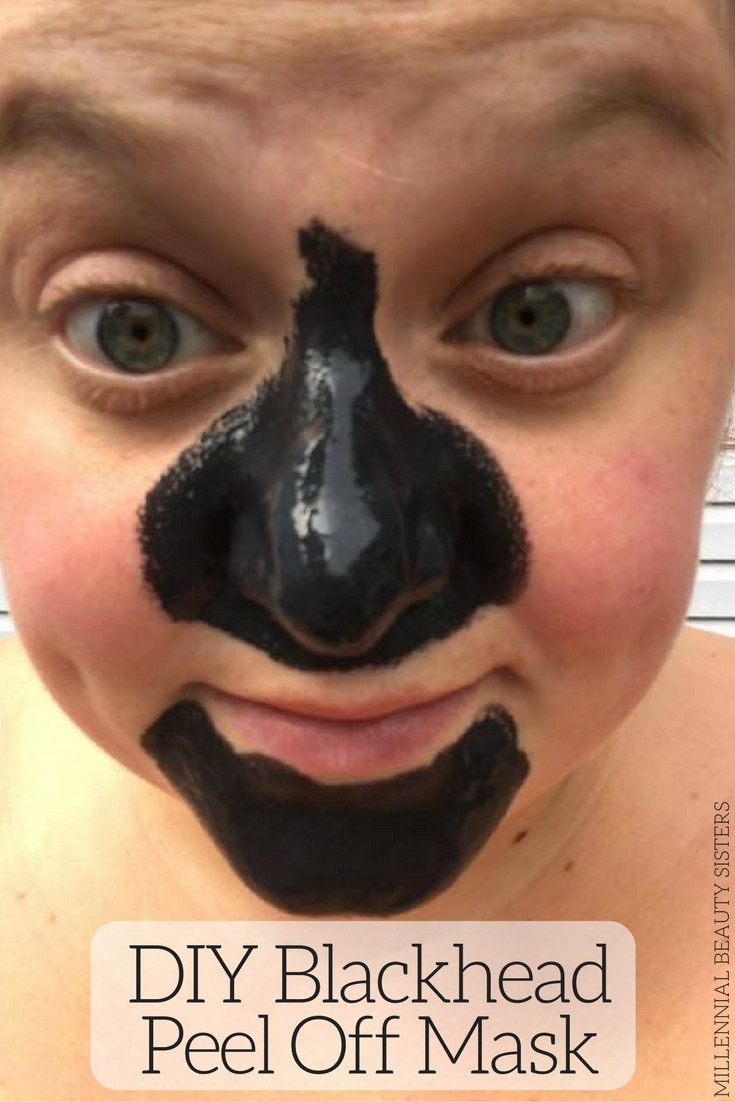 DIY Face Mask For Blackheads
 DIY Blackhead Peel f Mask