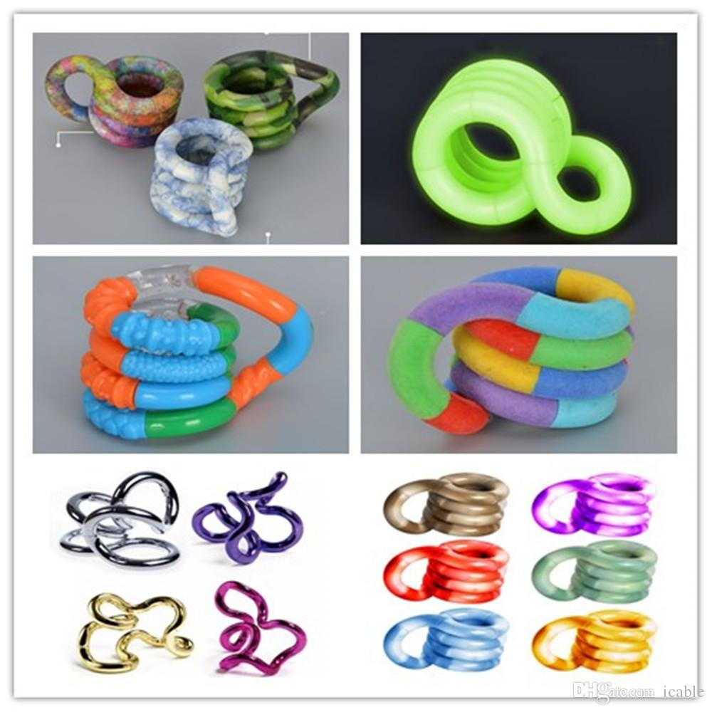DIY Fidget Toys For Adults
 Colorful Diy Hand Spinner Tangle Fid De pression Toys