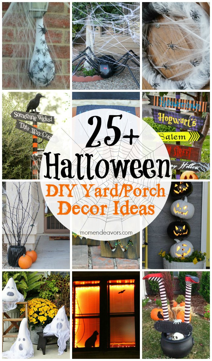 DIY Halloween Decorations Outdoor
 25 DIY Halloween Yard & Porch Decor Ideas