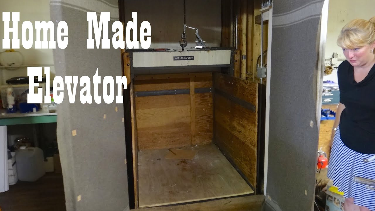 DIY Home Elevator Plans
 Antique Home Made Freight Elevator in Hillsville VA