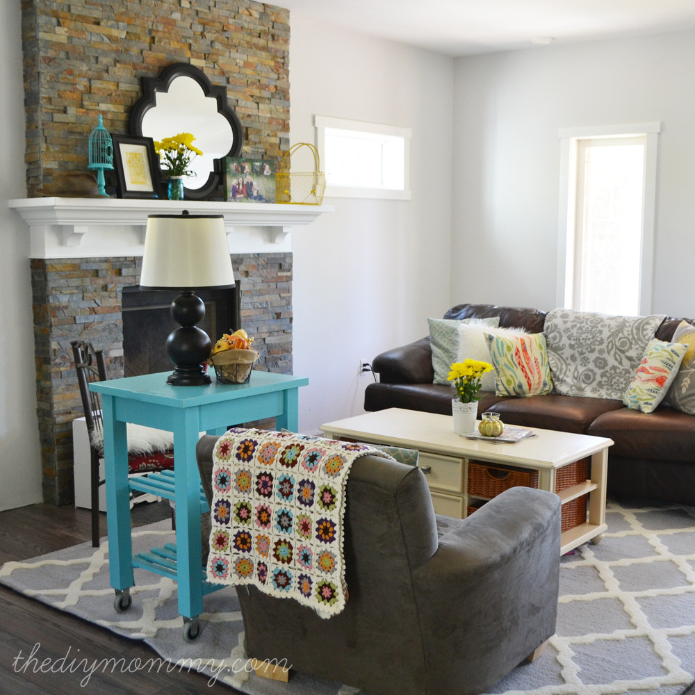 DIY Living Room Decor Pinterest
 Our "Rustic Glam Farmhouse" Living Room – Our DIY House