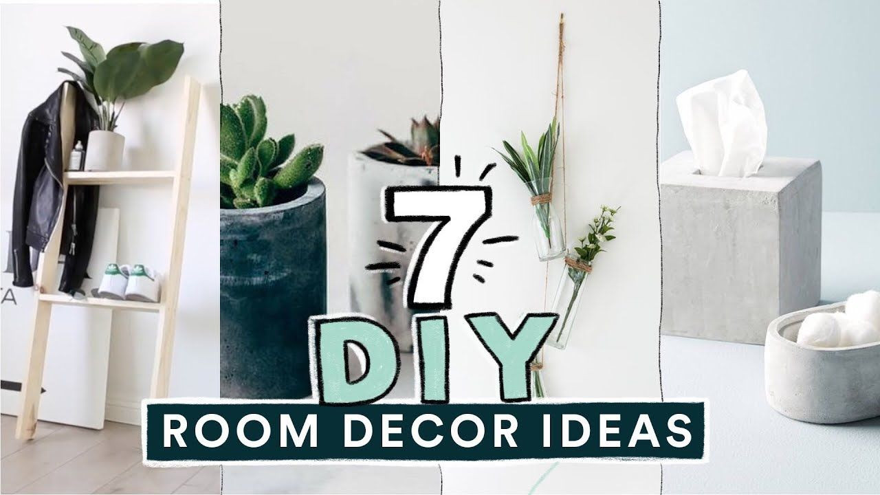 DIY Living Room Decor Pinterest
 7 DIY EASY ROOM DECOR IDEAS Pinterest Inspired Lone