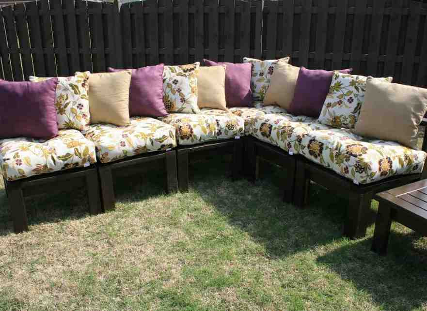 DIY Outdoor Bench Cushion
 Diy Patio Chair Cushions Home Furniture Design