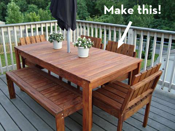 DIY Outdoor Dining Table
 Make It A Simple Outdoor Dining Table on the Cheap