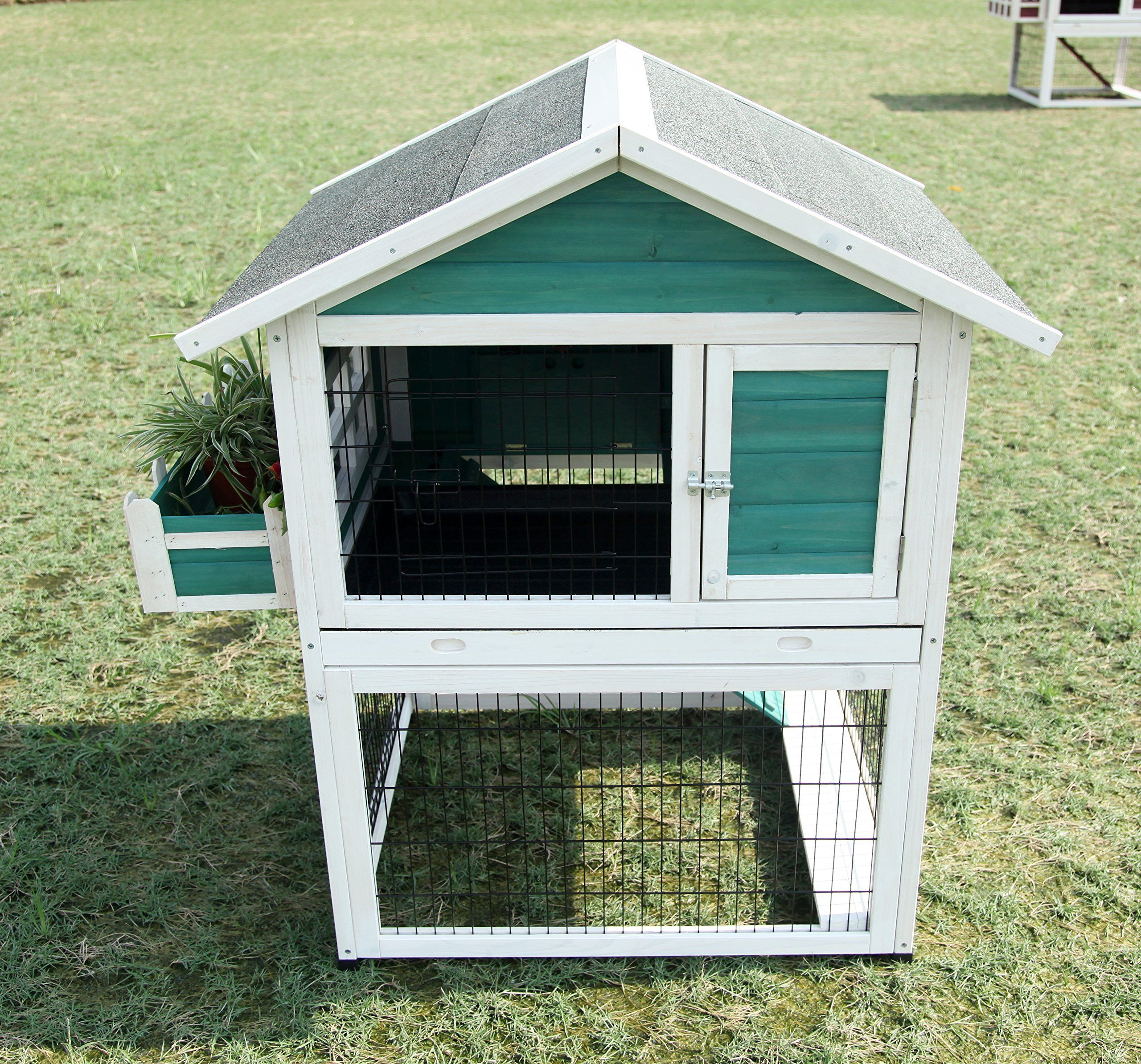 DIY Outdoor Rabbit Cage
 Amazon Petsfit 42 5 x 30 x 46 inches Bunny Cages