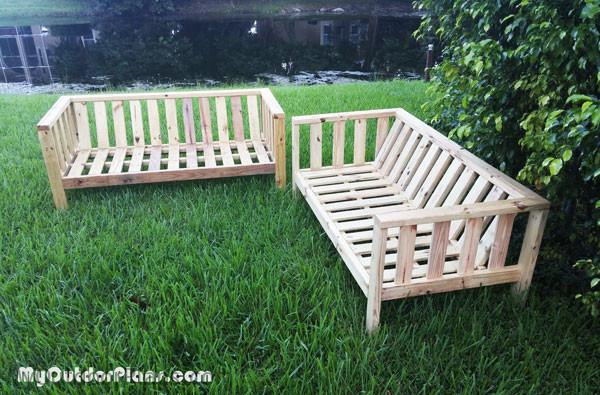 DIY Outdoor Sectional Plans
 DIY Outdoor Couch MyOutdoorPlans
