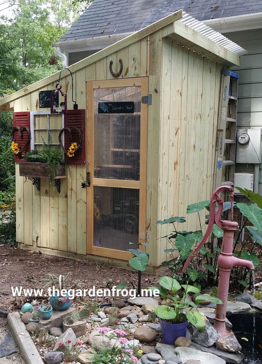 DIY Outdoor Sheds
 Chic garden and tool sheds The Garden Frog Boutique