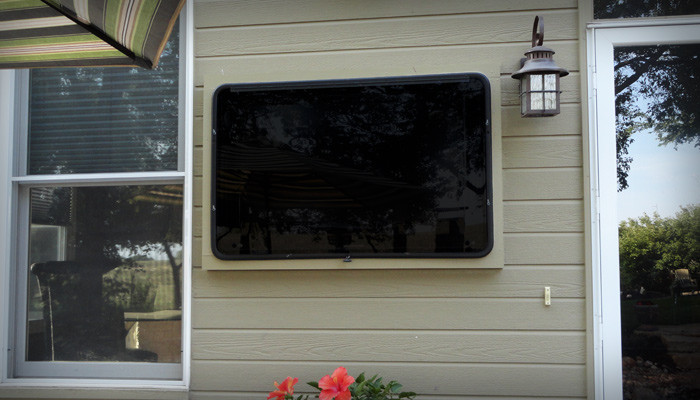 DIY Outdoor Tv Enclosure
 TV Shield Gallery Outdoor TV Enclosure Cover Case Home