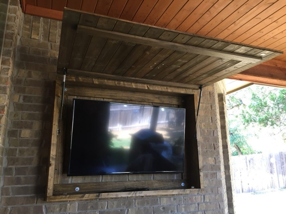 DIY Outdoor Tv Enclosure
 Weatherproof Outdoor Tv Enclosure