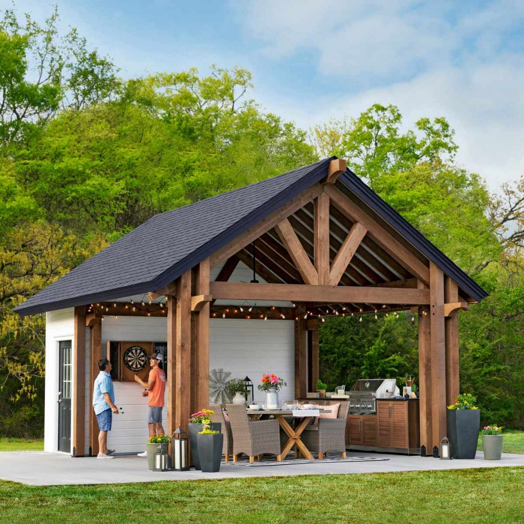 DIY Pavilion Plans
 Sheds