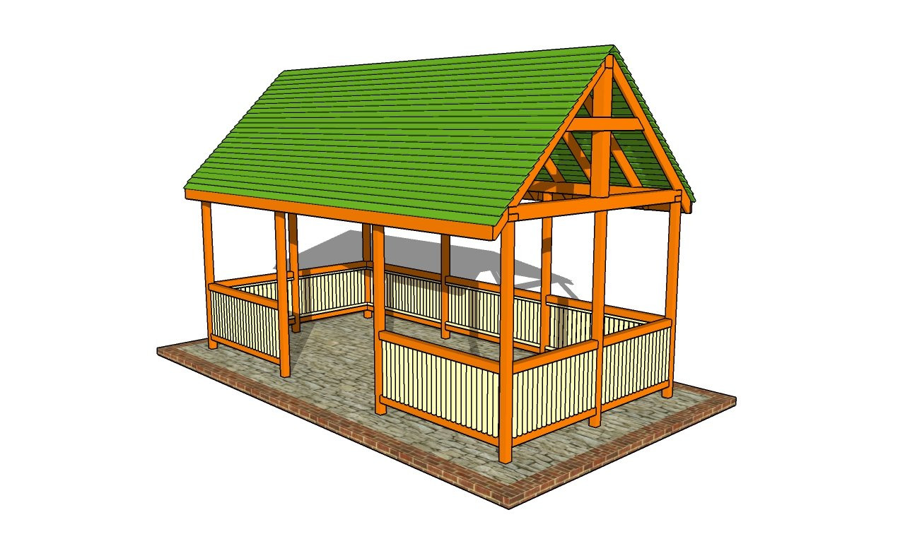 DIY Pavilion Plans
 Outdoor pavilion plans