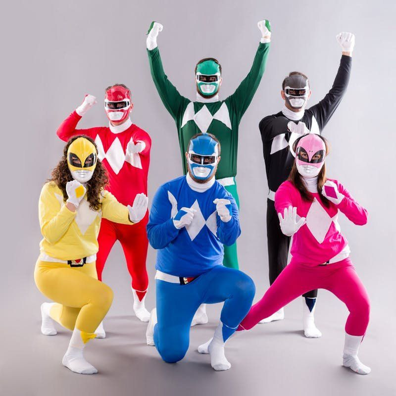 DIY Power Ranger Costumes
 Grab Your Squad and DIY This Classic ’90s Power Rangers