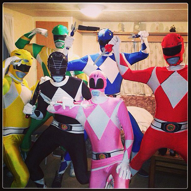 DIY Power Ranger Costumes
 Power Rangers
