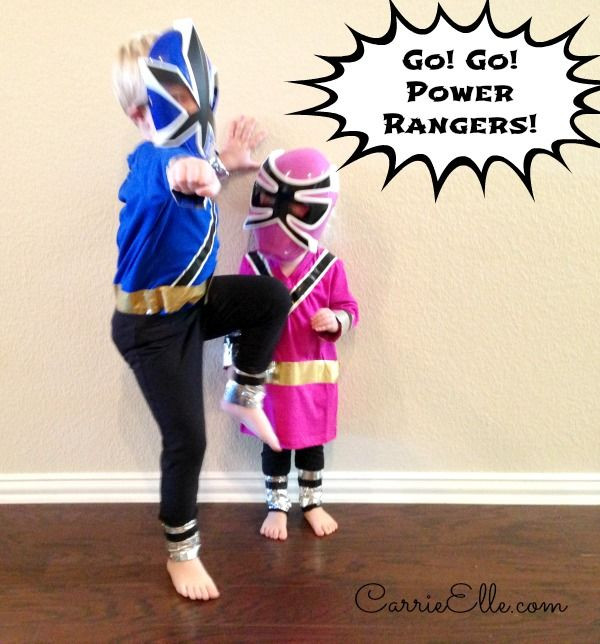 DIY Power Ranger Costumes
 DIY Power Rangers Costume made from tape