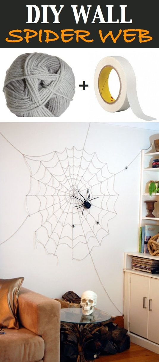 DIY Spider Web Decorations
 DIY Halloween Decoration Ideas – Available Ideas
