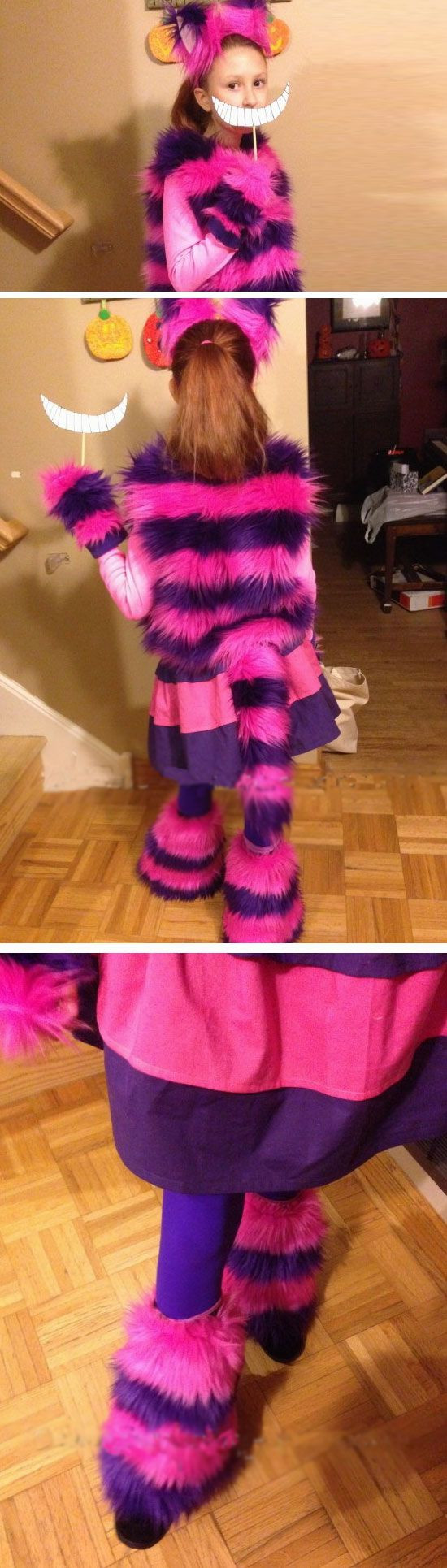 DIY Toddler Cat Costume
 Cheshire Cat