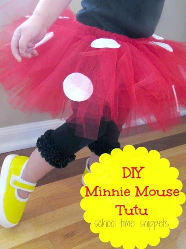 DIY Toddler Minnie Mouse Costume
 DIY Minnie Mouse Costume for Toddlers