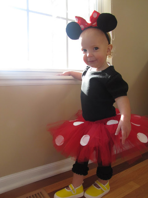 DIY Toddler Minnie Mouse Costume
 East Coast Mommy 20 Awesome No Sew Costumes for Kids