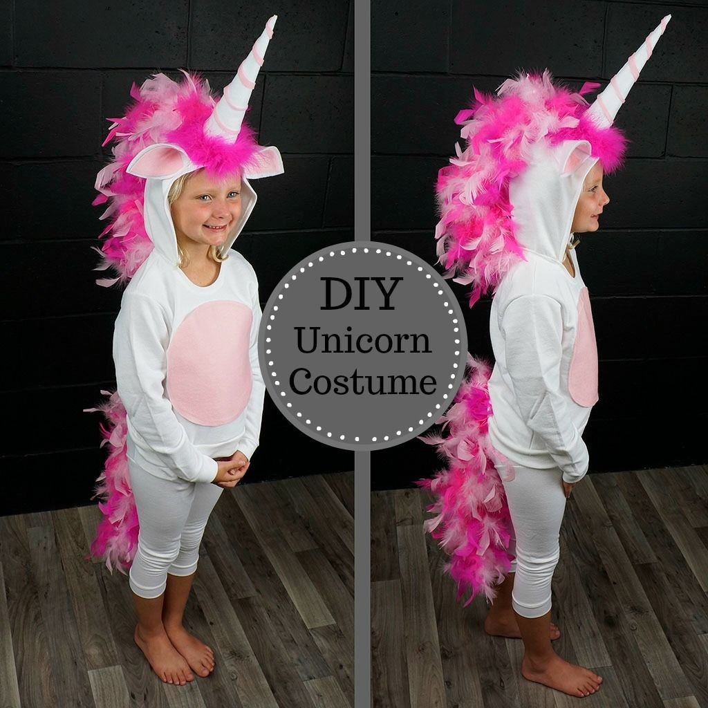 DIY Toddler Unicorn Costume
 DIY Unicorn Costume from thefeatherplace Halloween