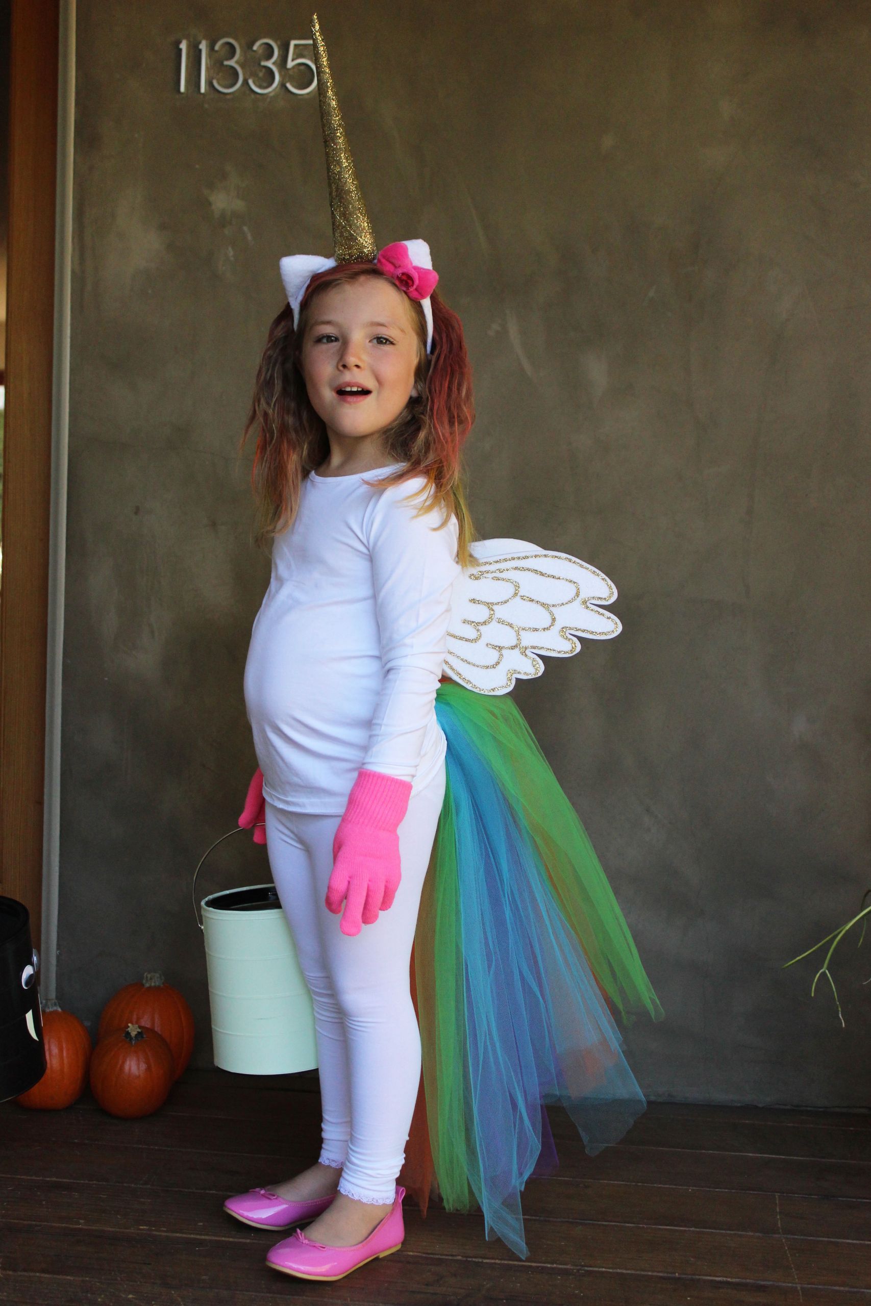 DIY Toddler Unicorn Costume
 Diy Unicorn Halloween Costumes