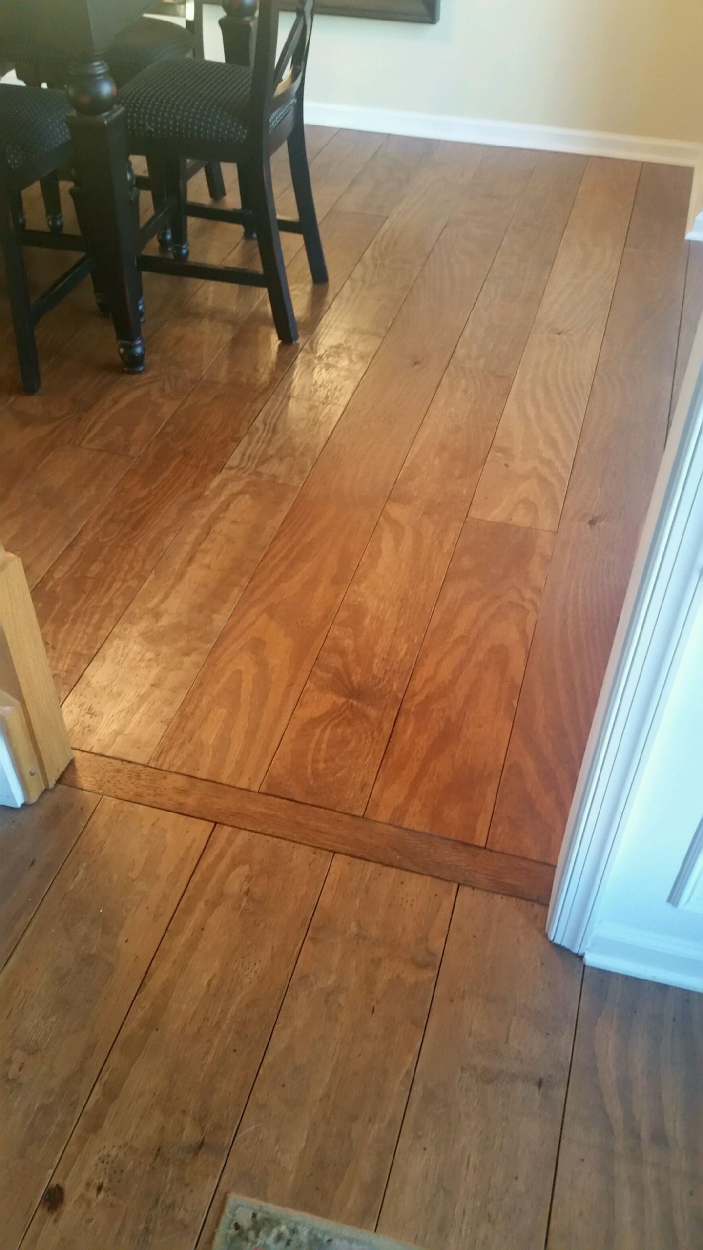 DIY Wide Plank Pine Flooring
 Wide Plank Distressed Pine Flooring CHEAP Updated 2 5 17
