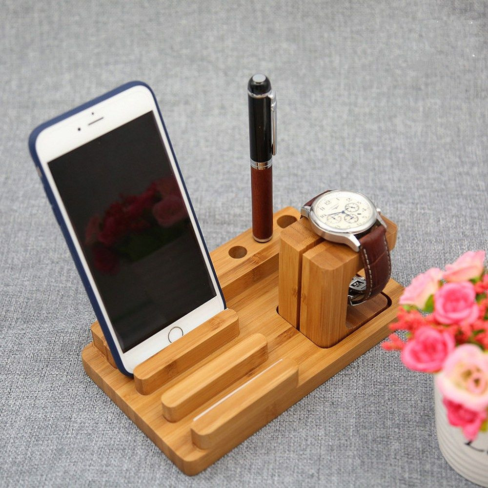 DIY Wood Cell Phone Stand
 wood smartphone stand pen stand pen holder phone stand