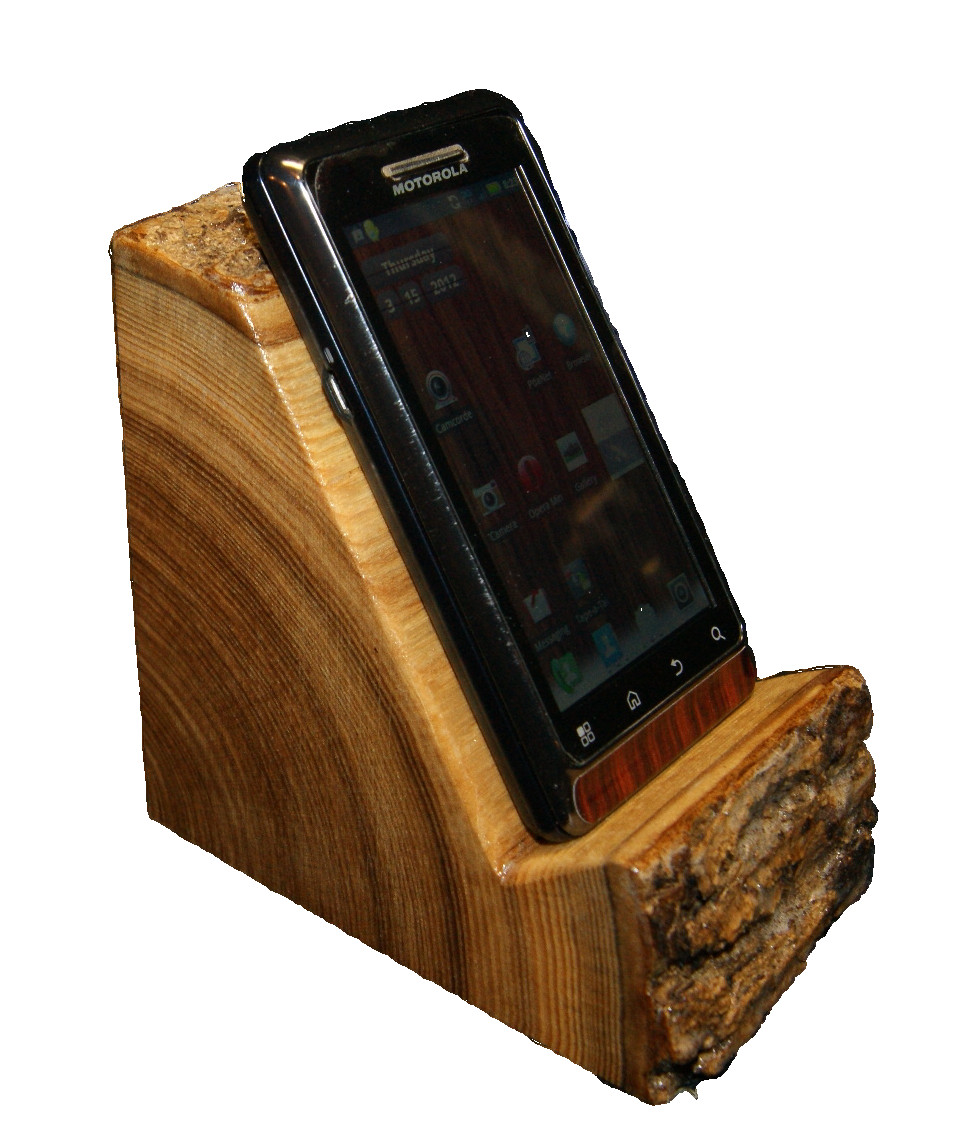 DIY Wood Cell Phone Stand
 phone standard …