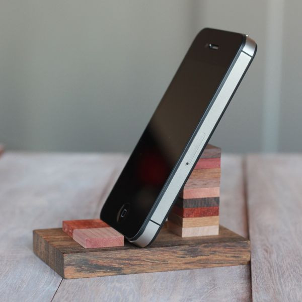 DIY Wood Cell Phone Stand
 DIY Father s Day Gifts