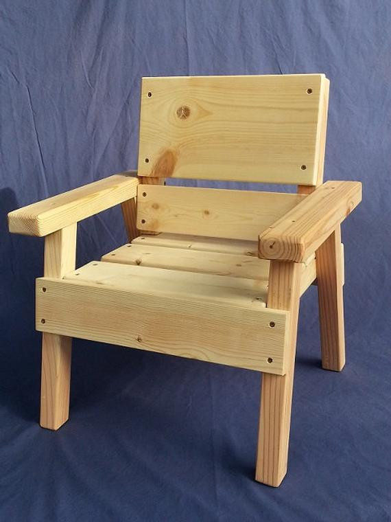 DIY Wood Chairs
 DIY Project Kids Solid Wood Chair Toddler Boy or Girl
