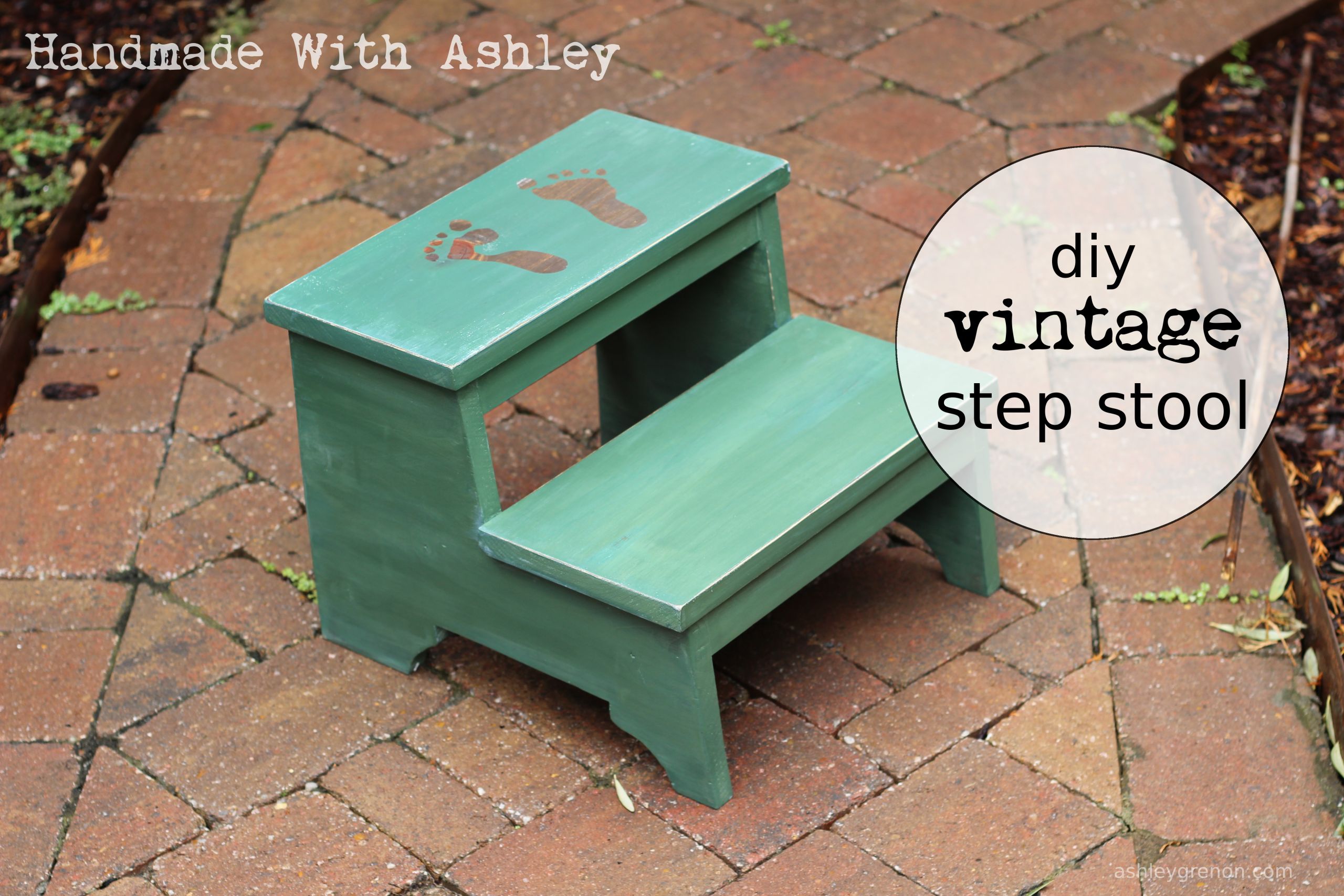 DIY Wood Stools
 DIY Vintage Step Stool Plans by Ana White Handmade