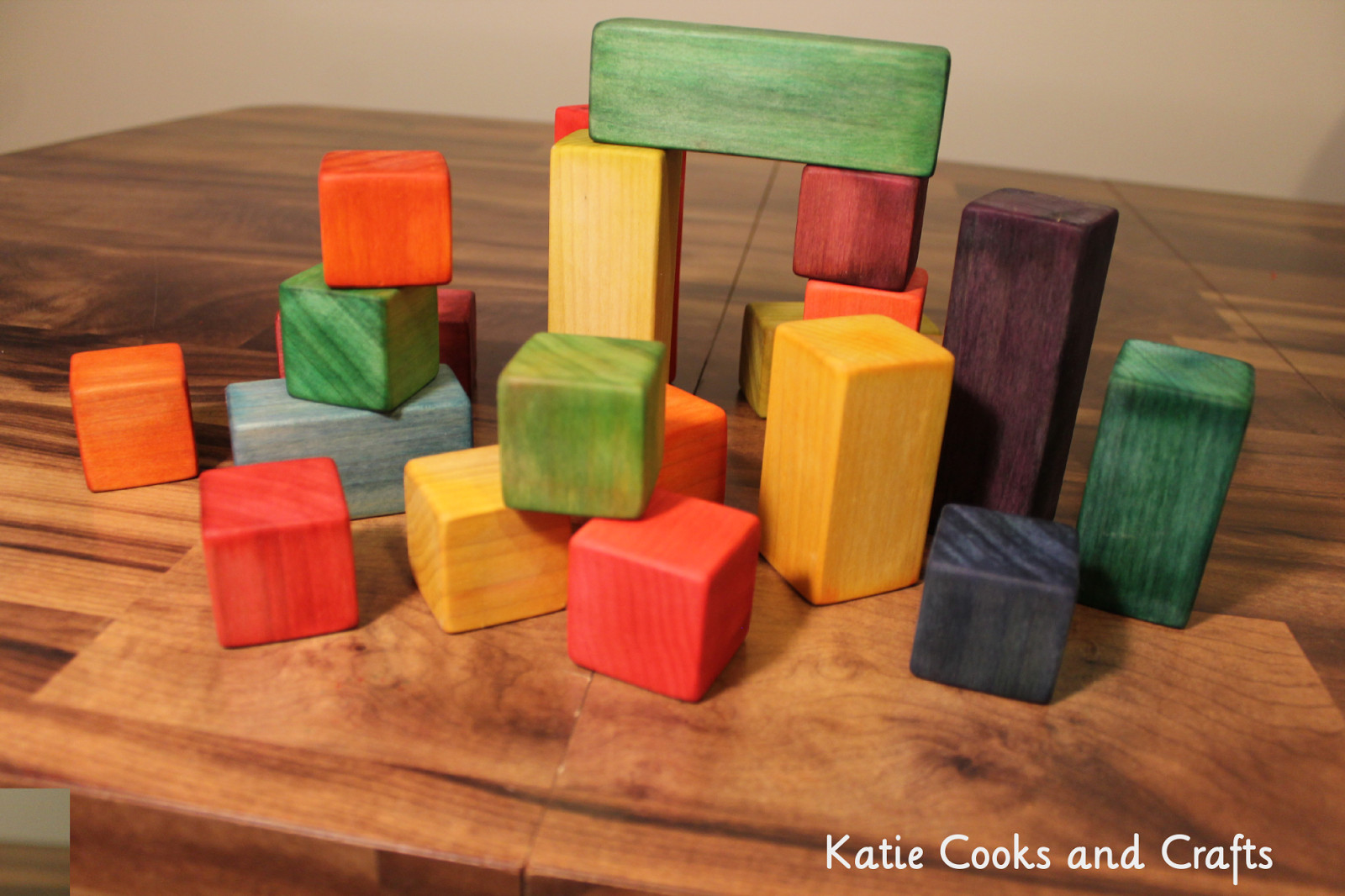 DIY Wooden Blocks
 Katie Cooks and Crafts DIY Wooden Blocks Easy Wood Toy