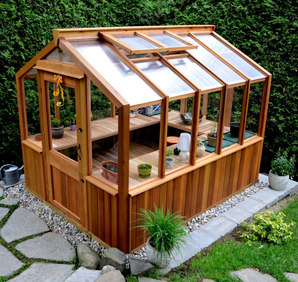 DIY Wooden Greenhouse
 Greenhouse SHE Shed 22 Awesome DIY Kit Ideas