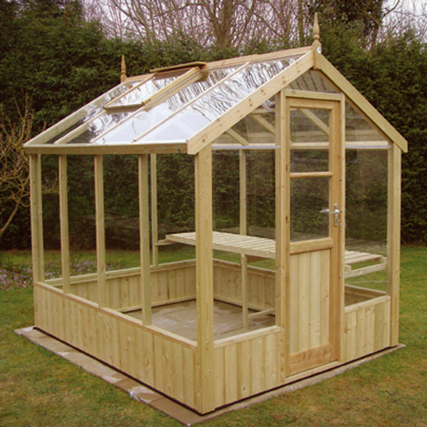 DIY Wooden Greenhouse
 Find A Perfect Wood Greenhouse and Building Plan