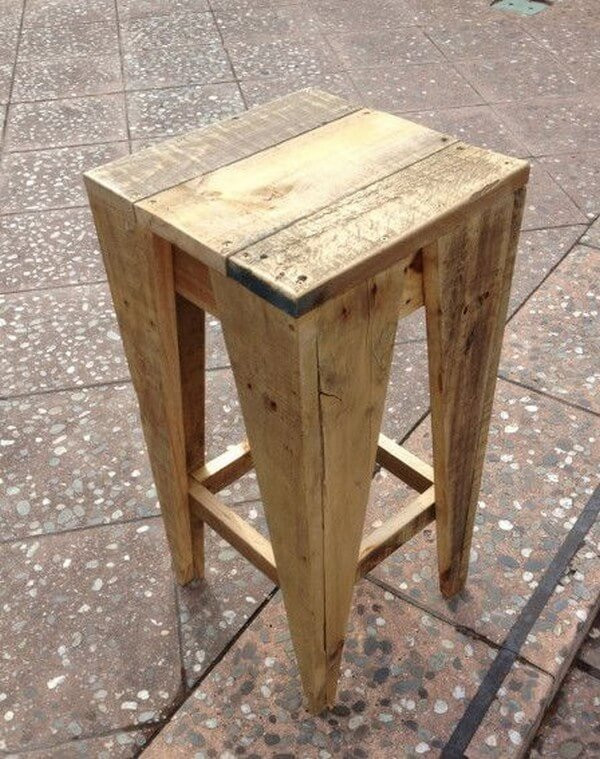 DIY Wooden Stool
 DIY Wood Pallet Stool Chair Ideas – Ideas with Pallets
