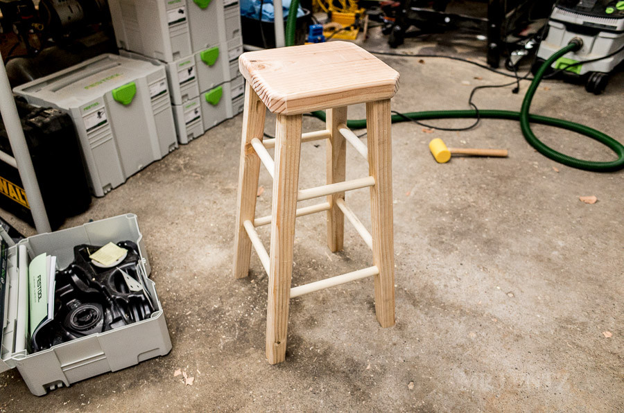 DIY Wooden Stool
 How to make a bar stool DIY Day 1 Mr Lentz Leather Goods