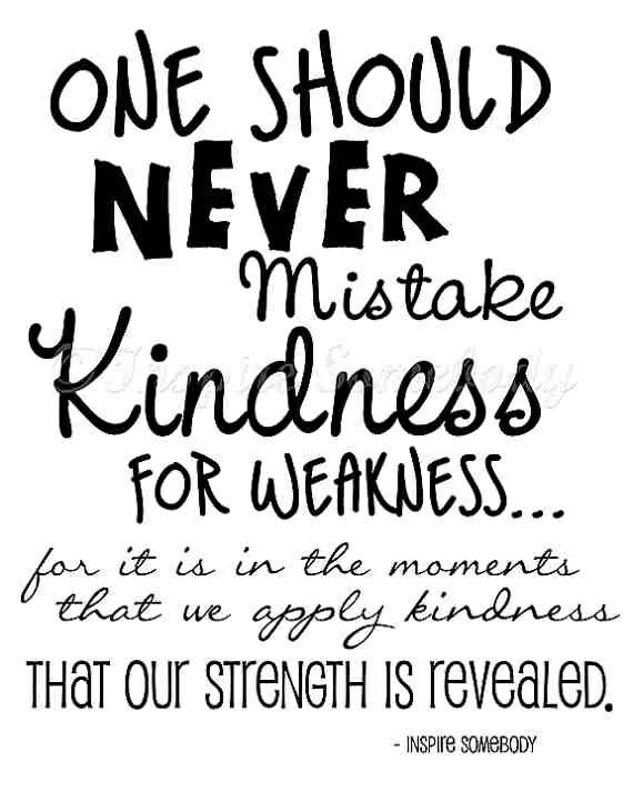 Don'T Mistake My Kindness For Weakness Quote
 15 best images about SIGNS on Pinterest