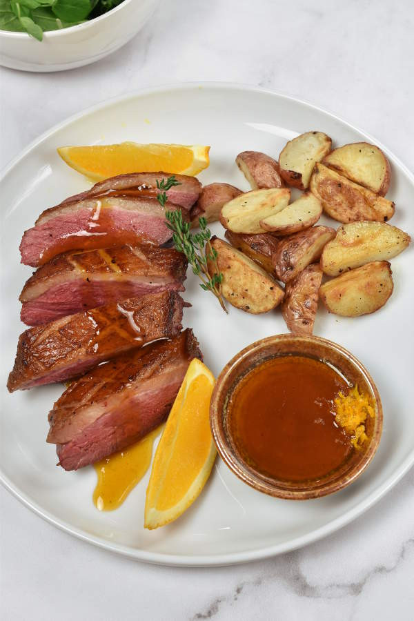 Duck Breast Recipes Oven
 Duck Breast a L’Orange with Oven Roasted Potatoes