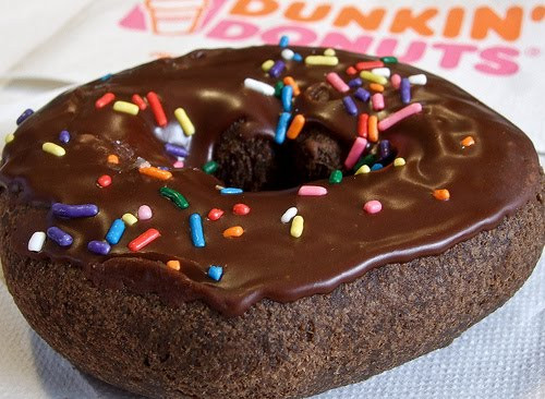 Dunkin Donuts Chocolate Cake Donut
 a new and lovely life mouth watering goodness