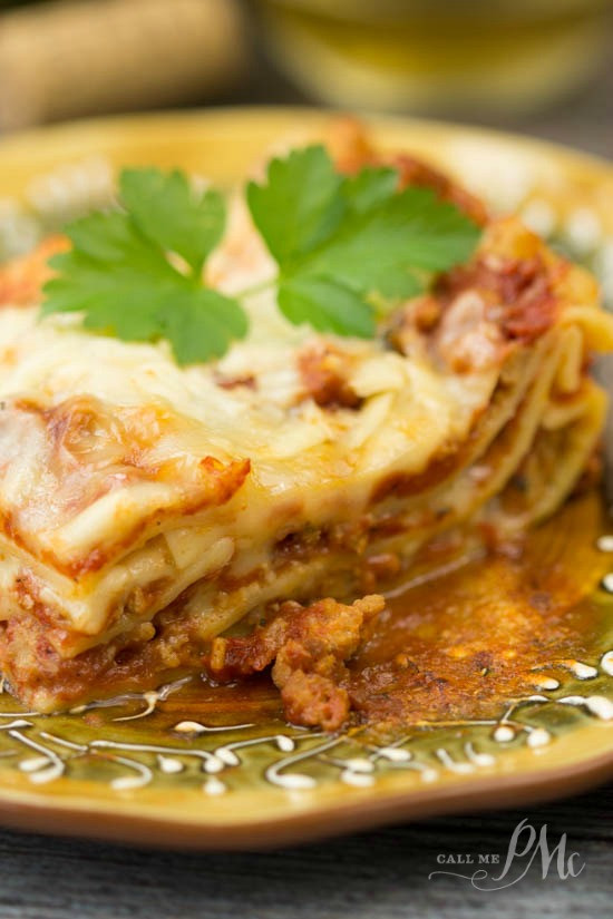 Easy Lasagna Recipe With Cottage Cheese
 Easy Lasagna Call Me PMc
