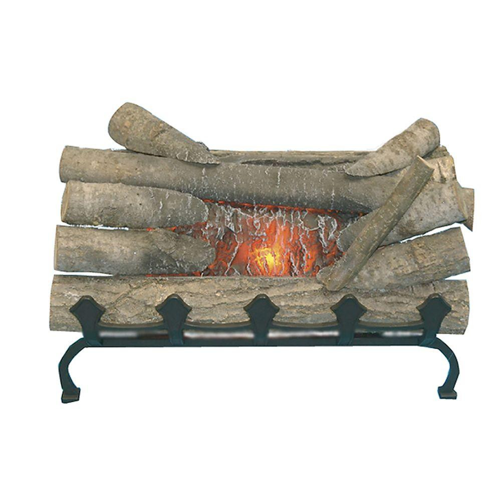 Electric Fireplace Logs
 Pleasant Hearth 20 in Electric Crackling Log Set L 20WG