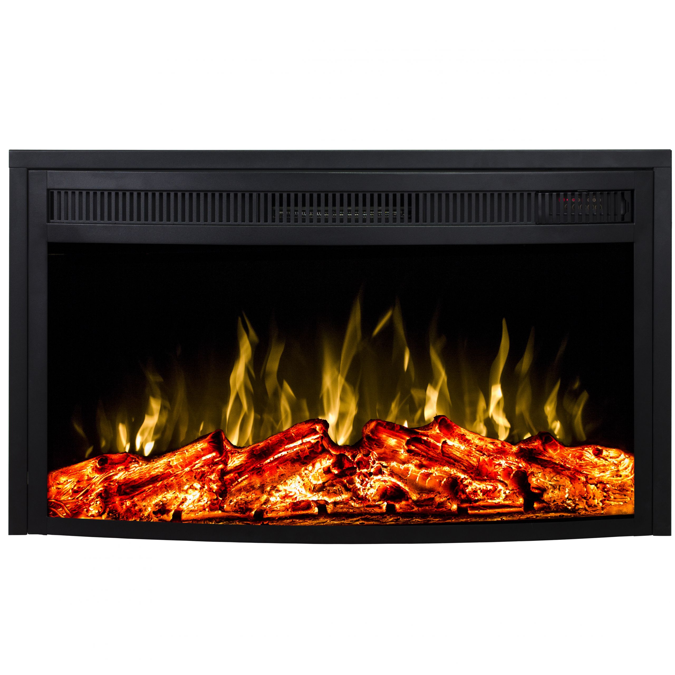 Electric Fireplace Logs
 Regal Flame 26 Inch Curved Ventless Heater Electric