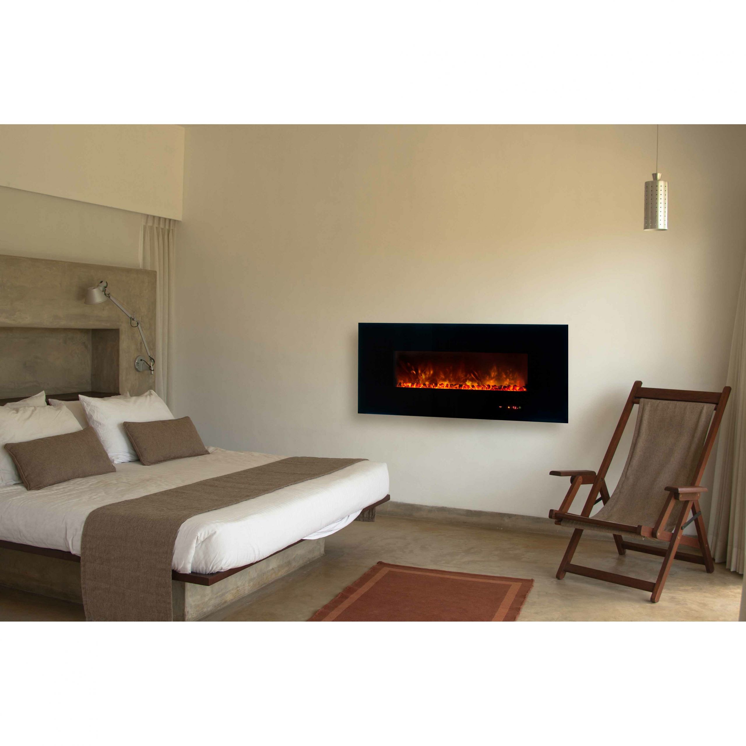 Electric Fireplace Modern Wall Mount
 Modern Flames Dream Flame Linear Wall Mount Electric