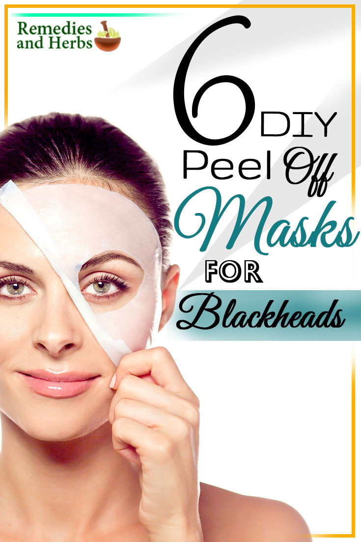 Face Mask Peel Off DIY
 6 DIY Peel f Masks For Blackheads