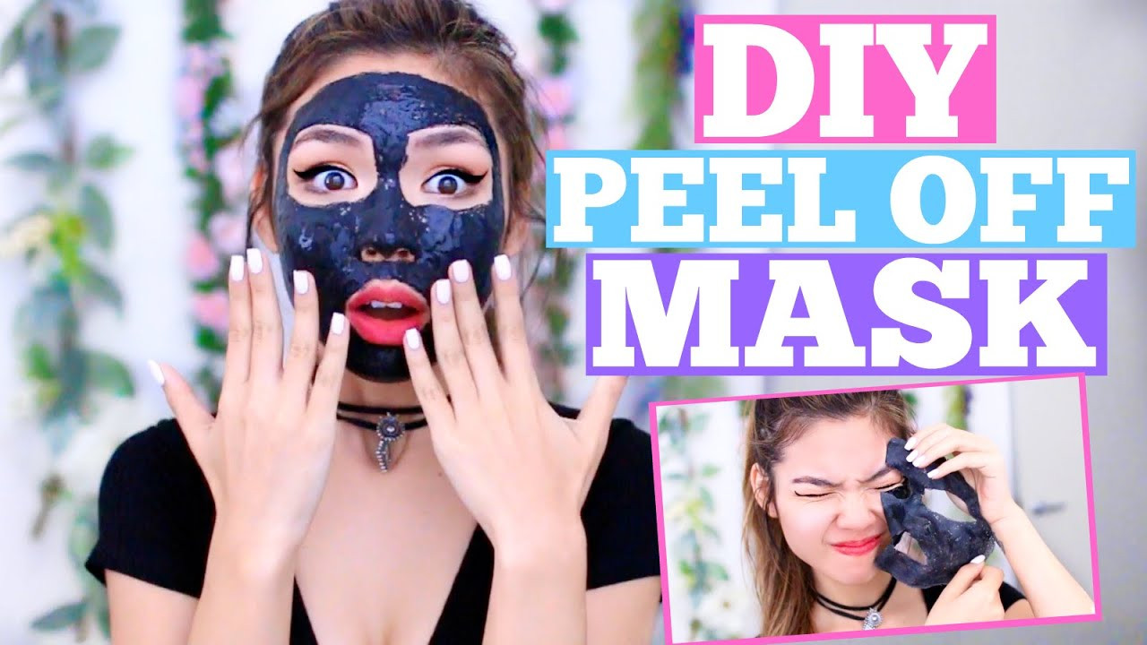 Face Mask Peel Off DIY
 2 DIY Peel f Face Masks You NEED to Try