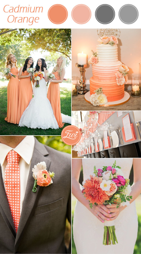 Fall Colors Wedding
 Top 10 Pantone Wedding Colors for Fall 2015