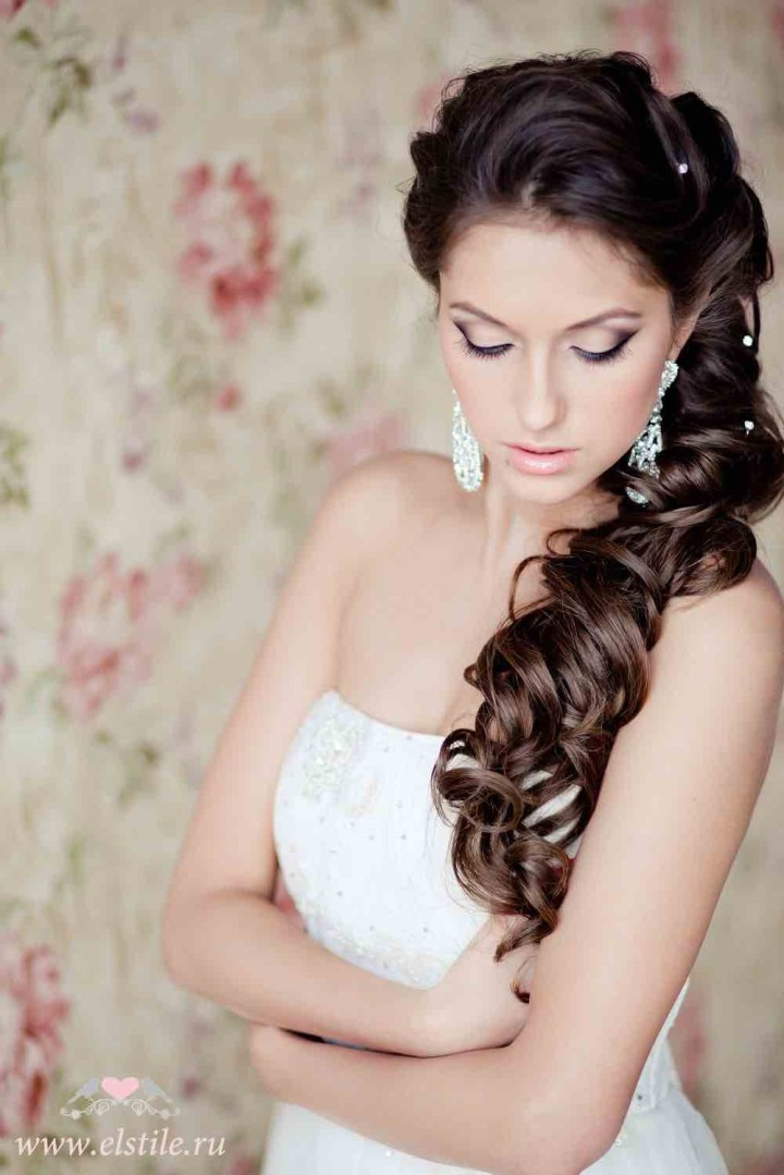 Fancy Hairstyles For Weddings
 21 Classy and Elegant Wedding Hairstyles MODwedding