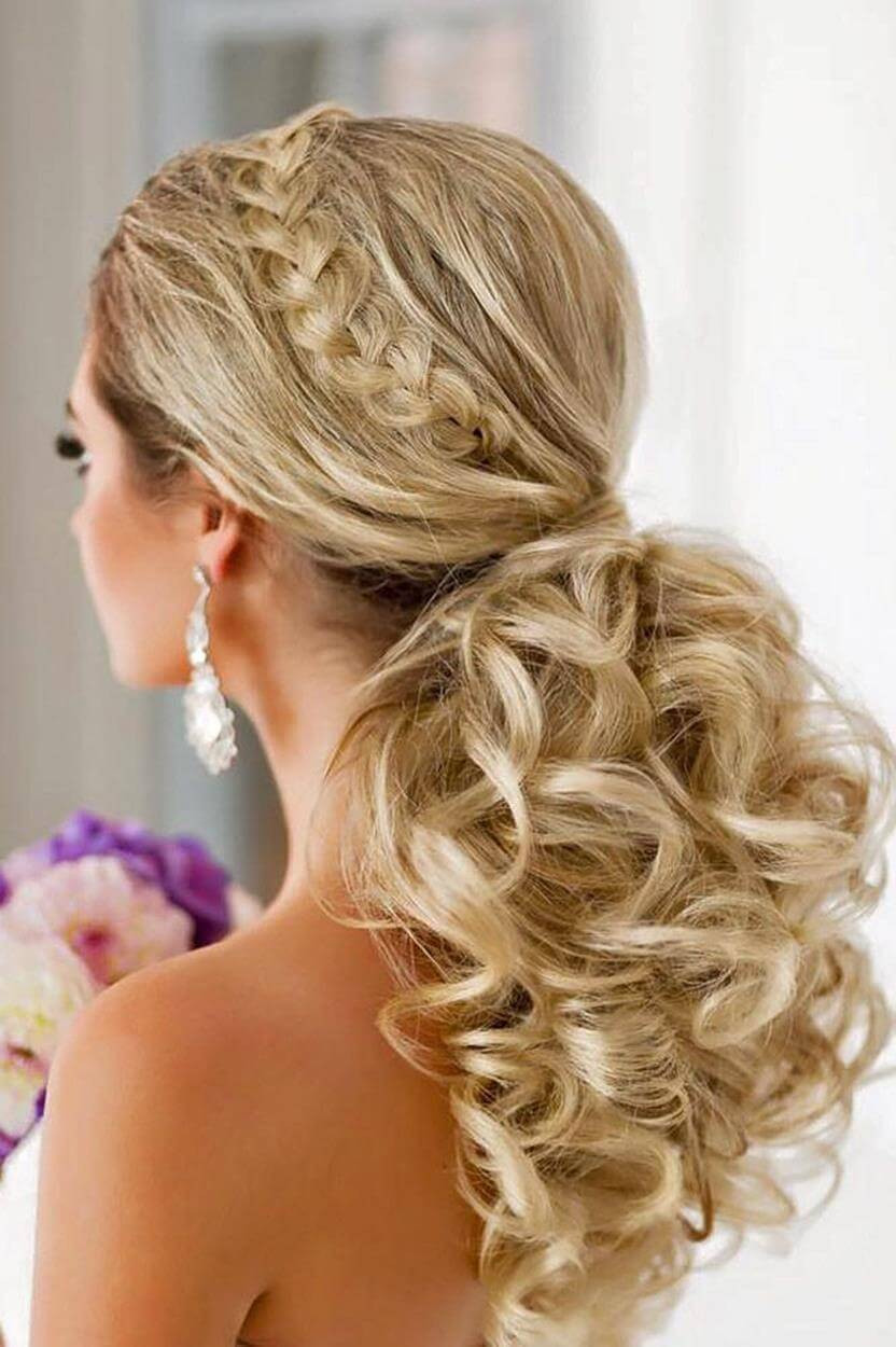 Fancy Hairstyles For Weddings
 31 Drop Dead Wedding Hairstyles for all Brides